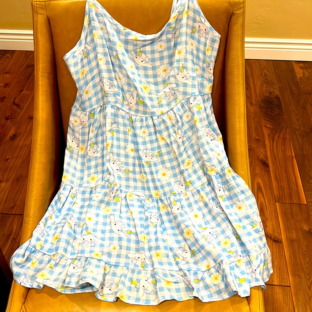 Cinnamoroll blue tank women’s sundress size medium